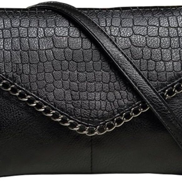 2020 Women Shoulder Bag Small Black Womens Ladies Hand Bag Bolsa Feminina Evenin - Picture 1 of 8
